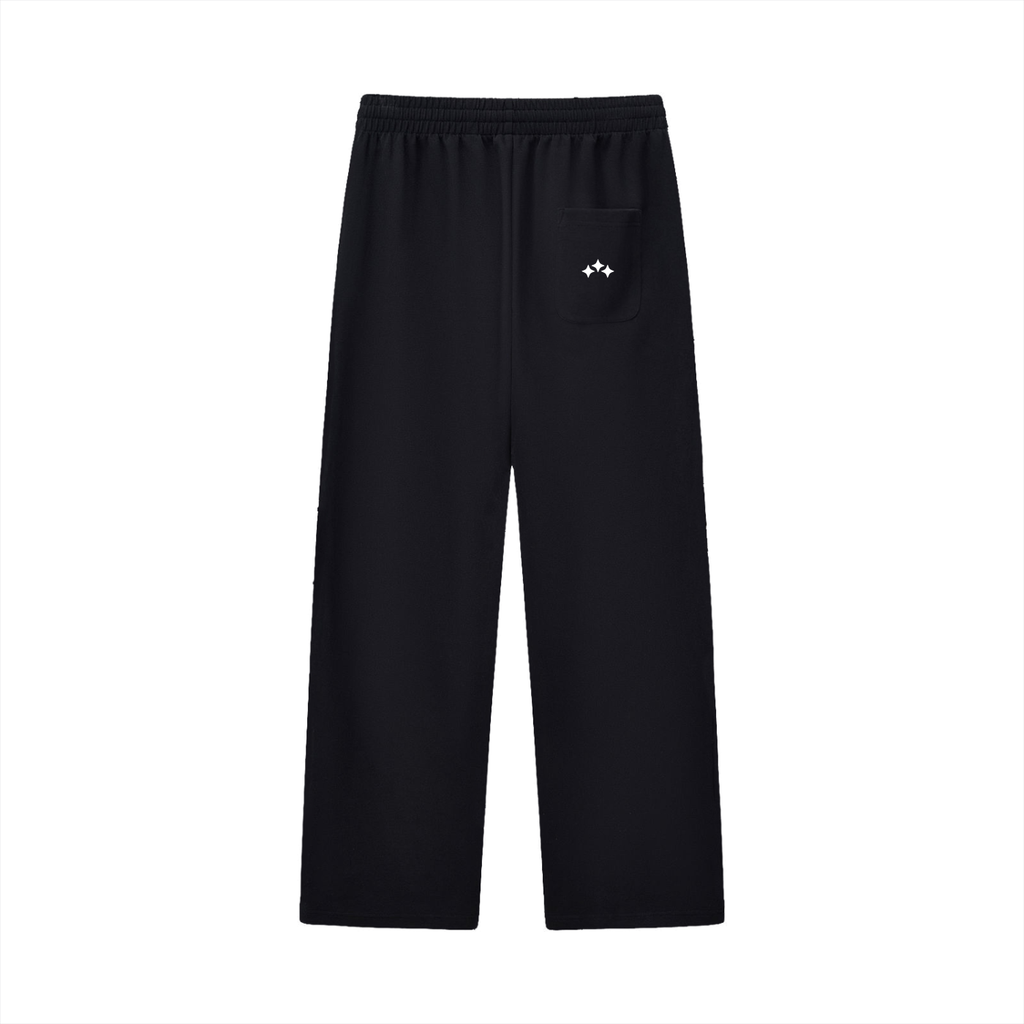 Swish. Curved Stripe Straight Sweatpants