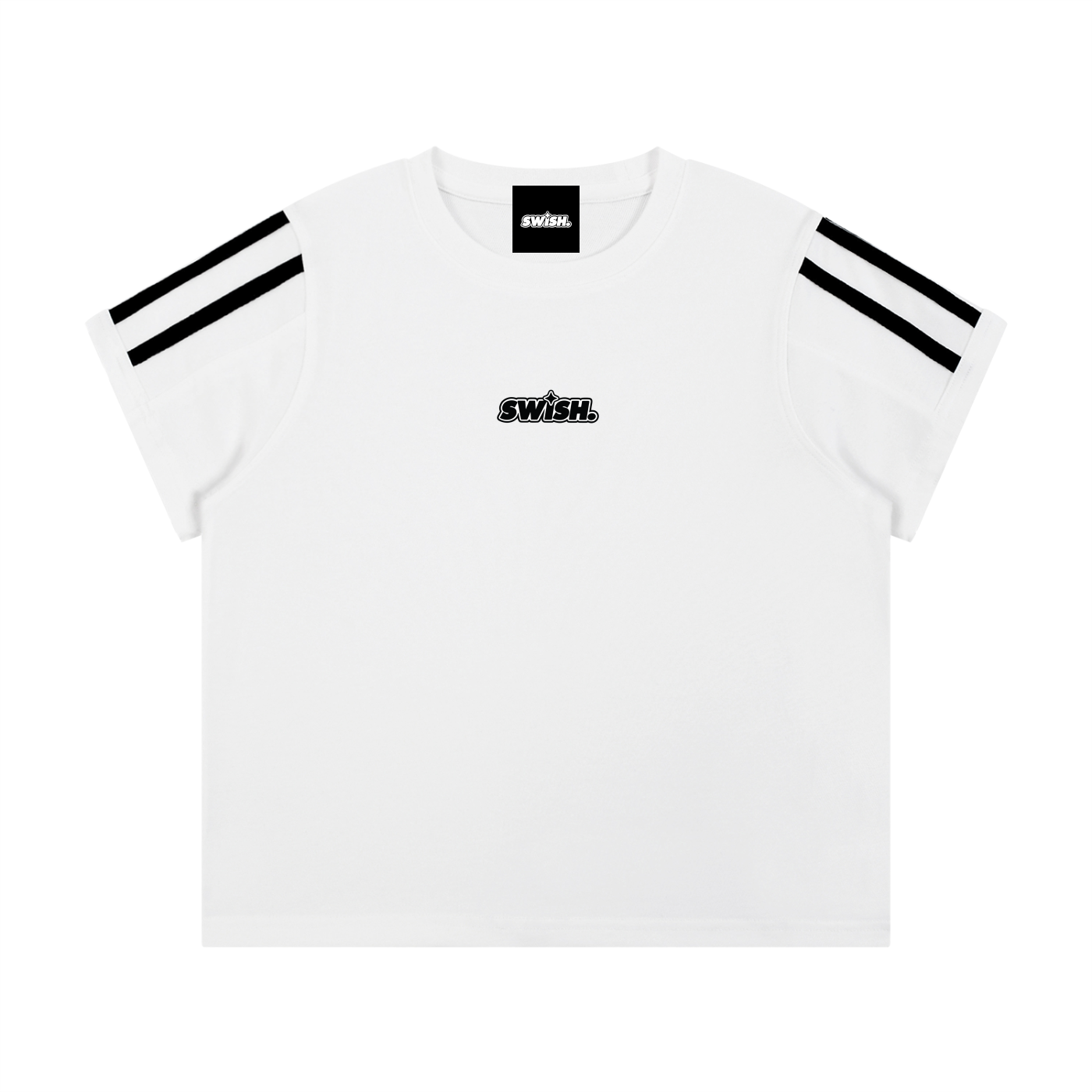 Swish. Women's Varsity Stripe T-Shirt