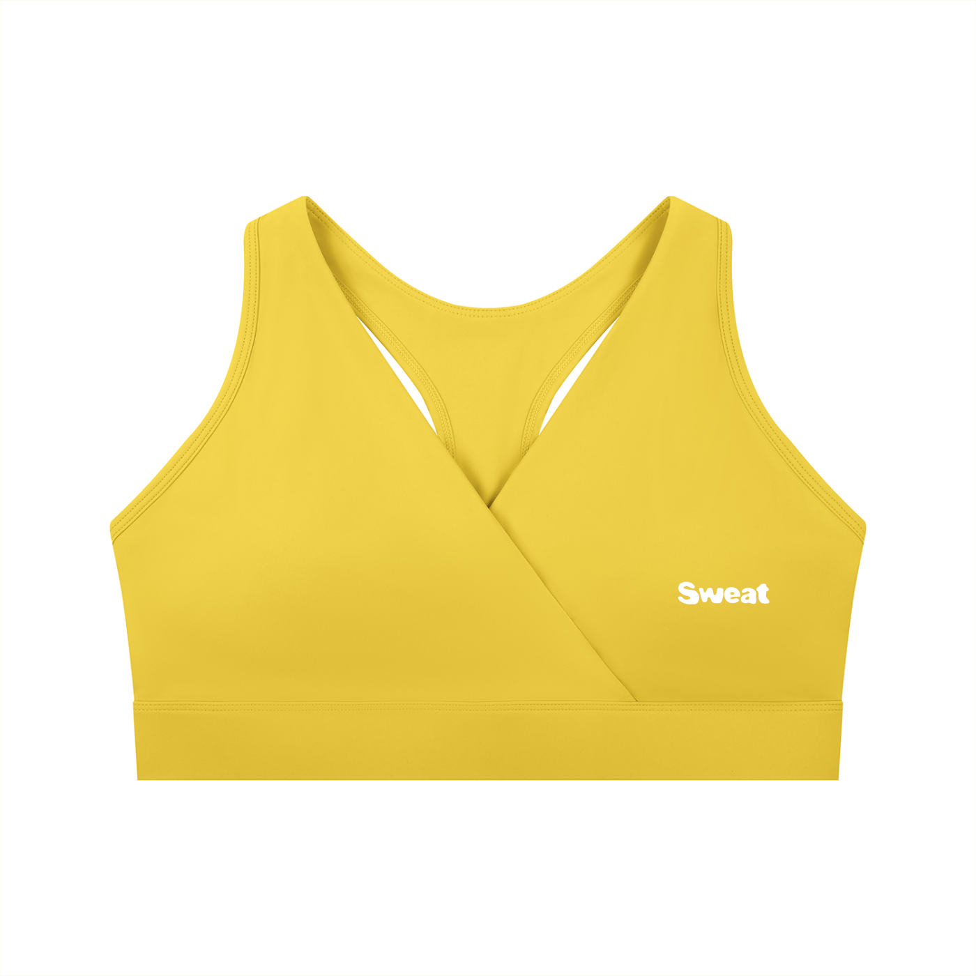 Sweat. Women's Crossover V-Neck Sports Bra