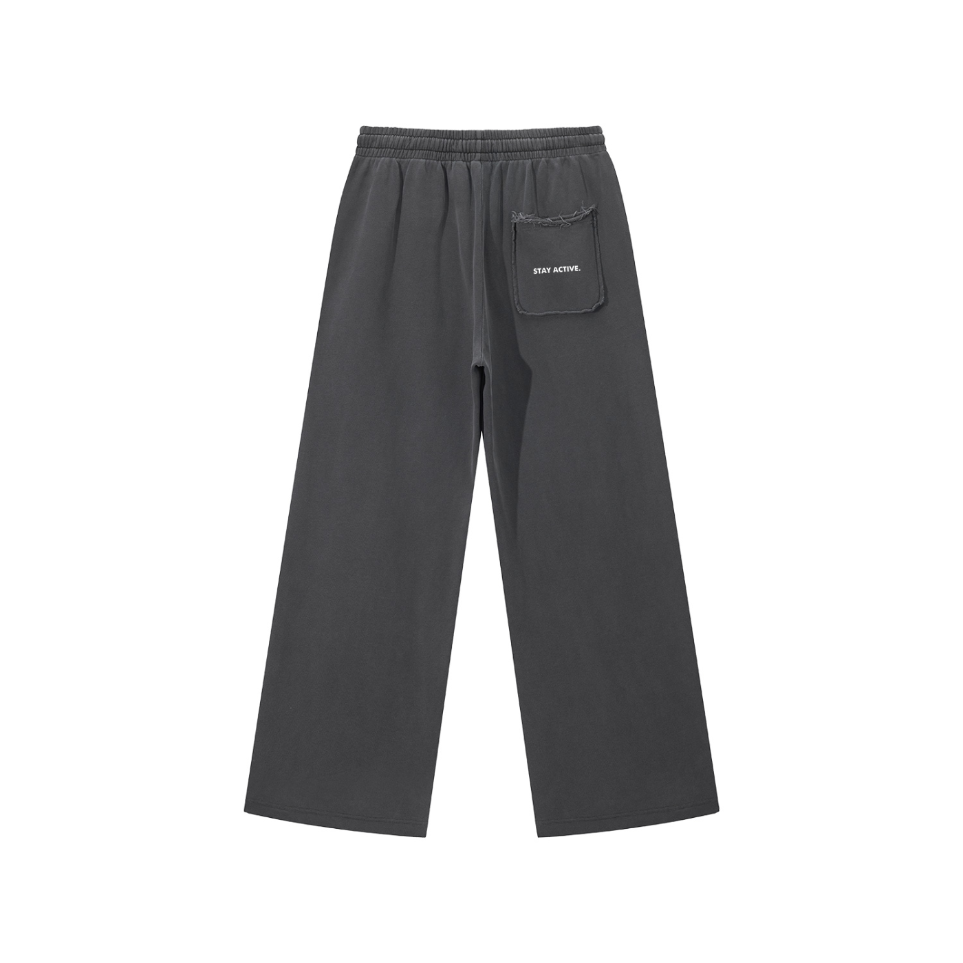 Swish. Snow Washed Raw Edge Sweatpants