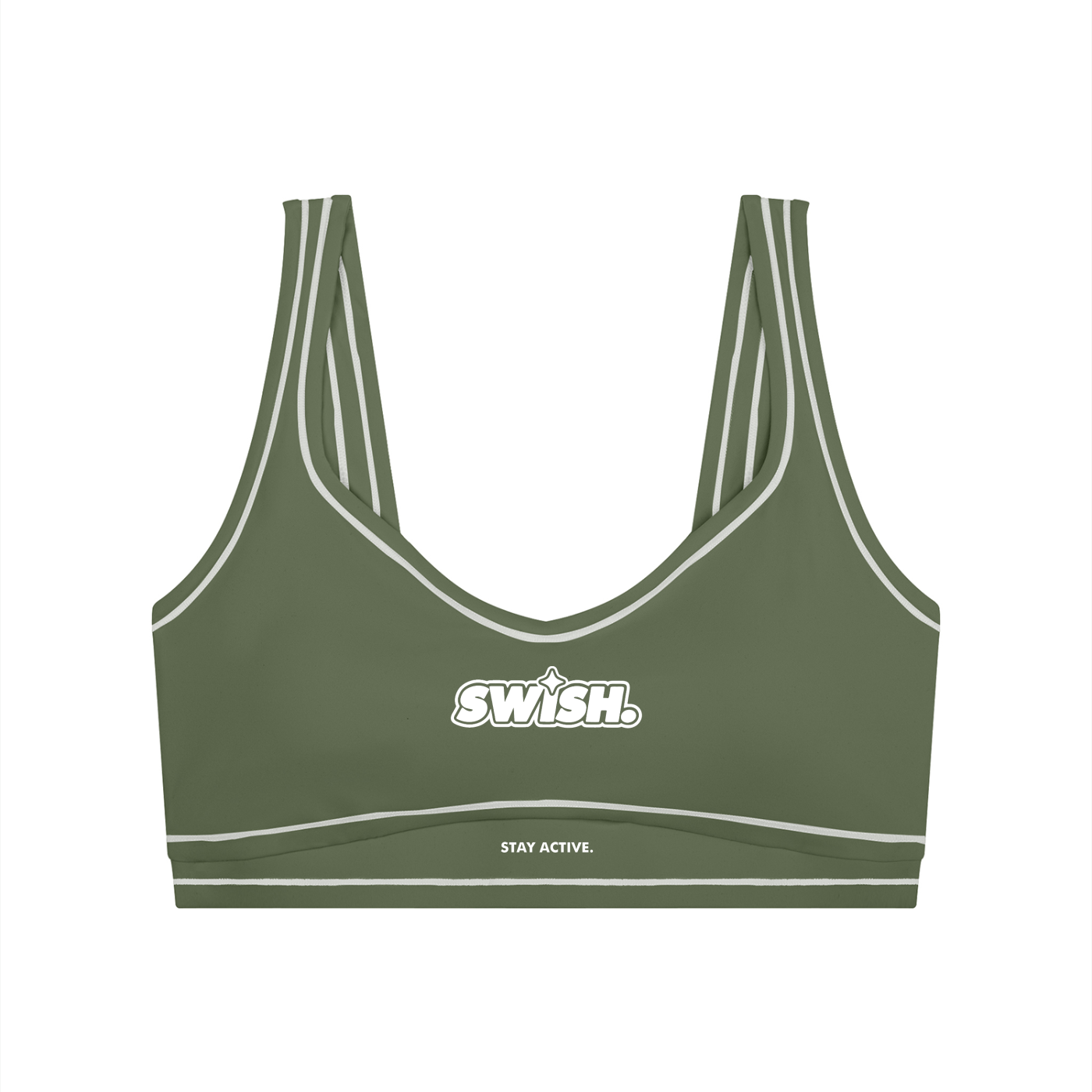Swish. Women’s Topstitching Yoga Sports Bra