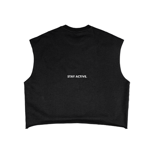 Sweat. French Terry Boxy Tank Top