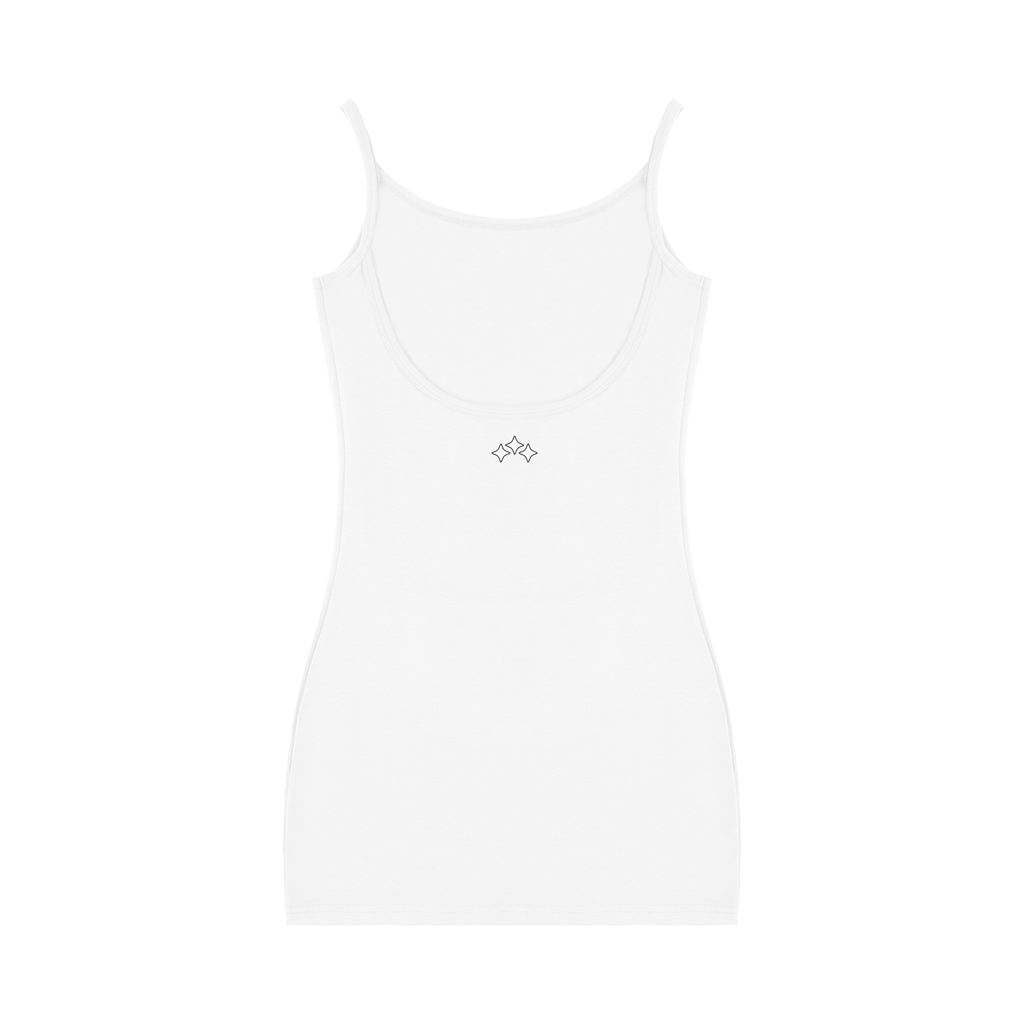 Swish. Women's Solid Tight Sleeveless Dress