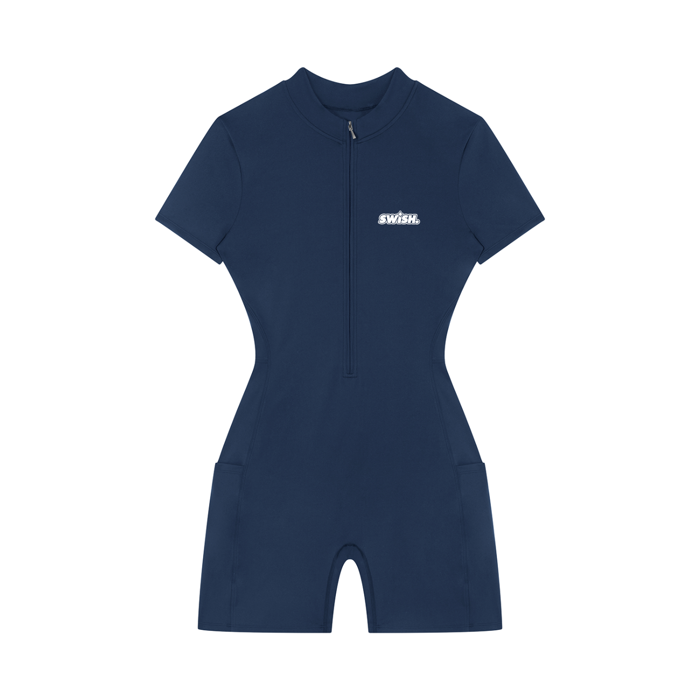 Swish. Women's Quarter-Zip Short Sleeve Romper