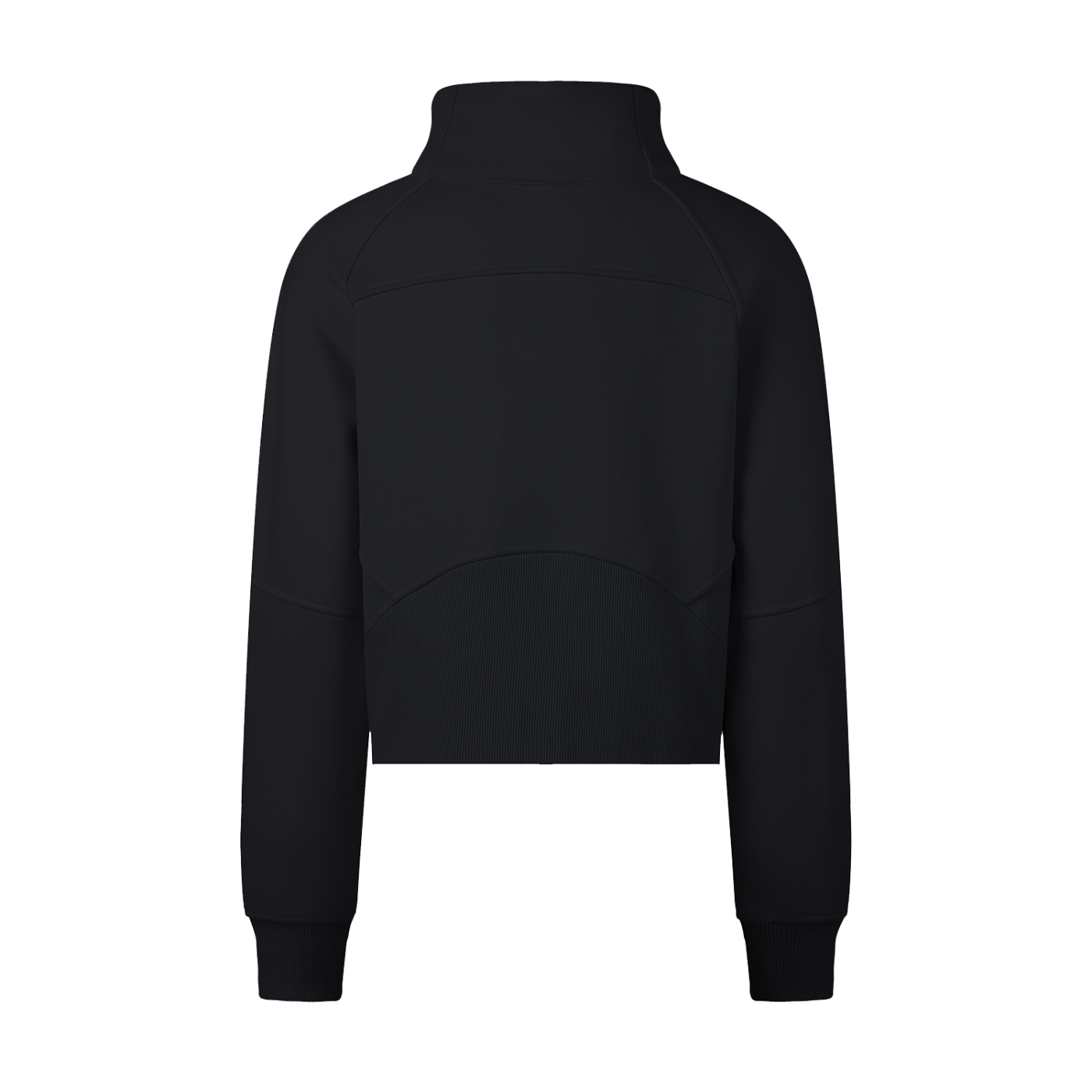 Swish. Women's Cropped Half-Zip Sweatshirt