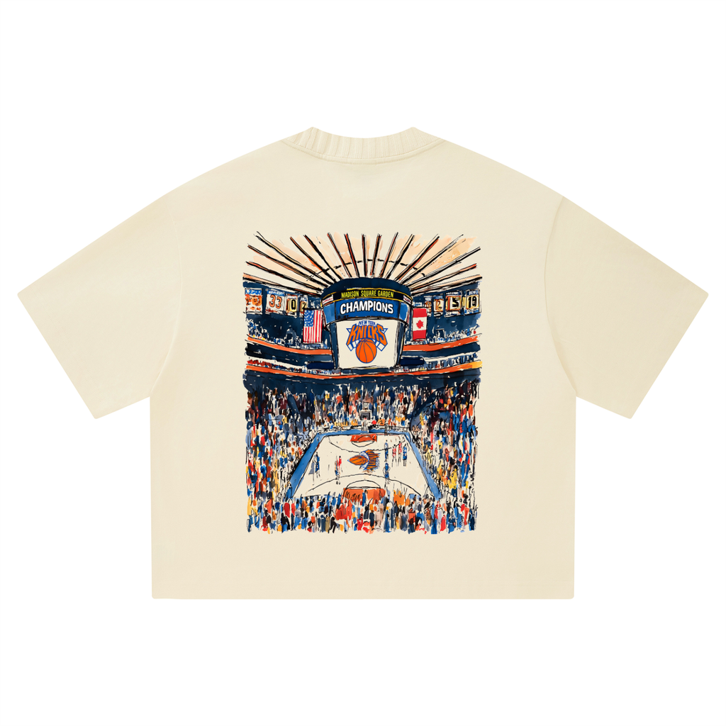 Swish. "New York Champions" Heavyweight Boxy T-Shirt