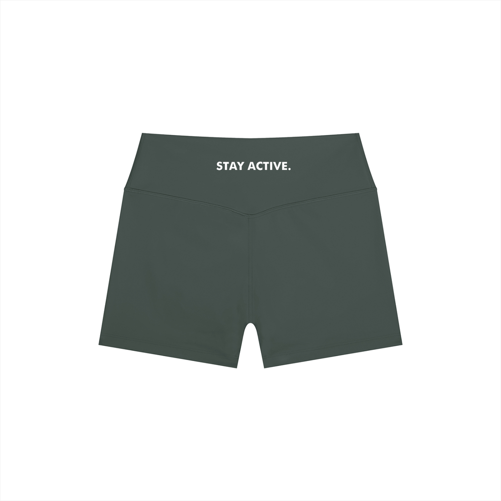 Sweat. Women’s High Rise Yoga Shorts