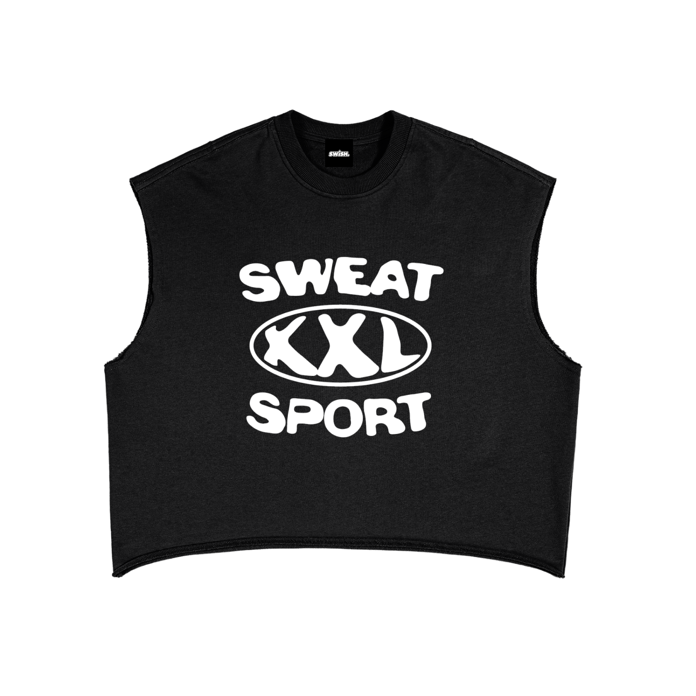 Sweat. French Terry Boxy Tank Top