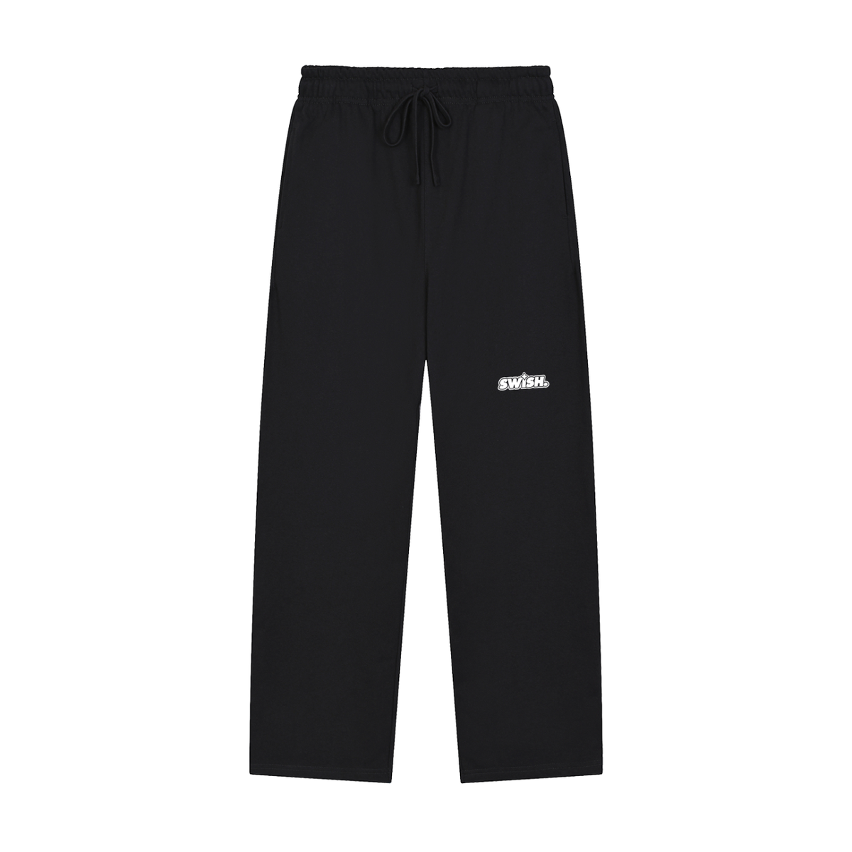 Swish. Solid Color Straight-Leg Sweatpants