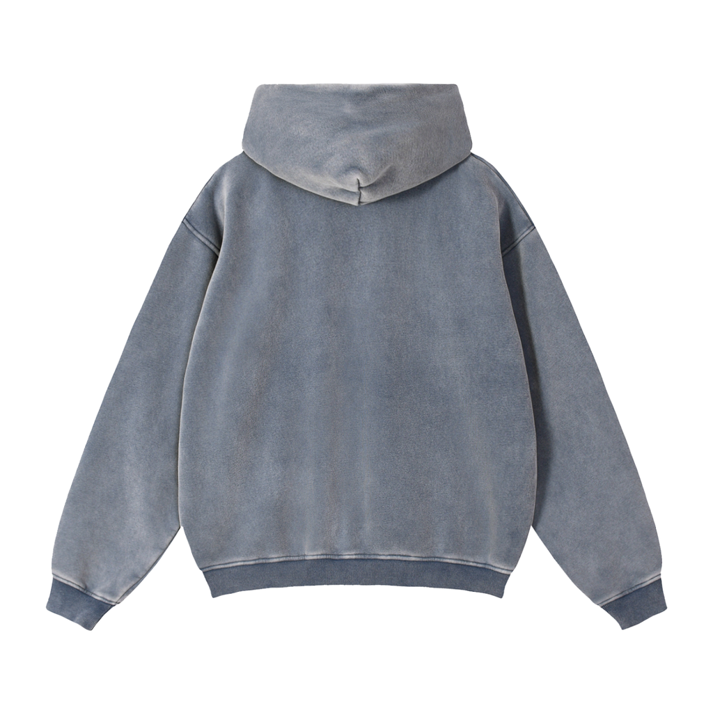 Swish. Zip-Through Boxy Fleece Hoodie