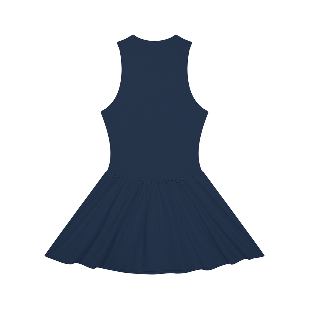 Swish. Women’s Ruched Sleeveless Full-Zip Dress