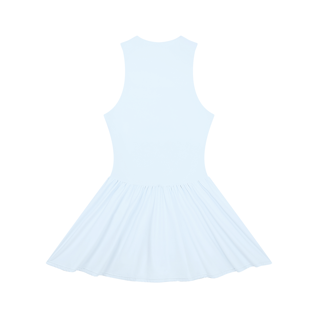 Swish. Women’s Ruched Sleeveless Full-Zip Dress