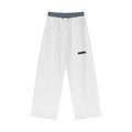 Swish. Plaid Contrast Waist Pants