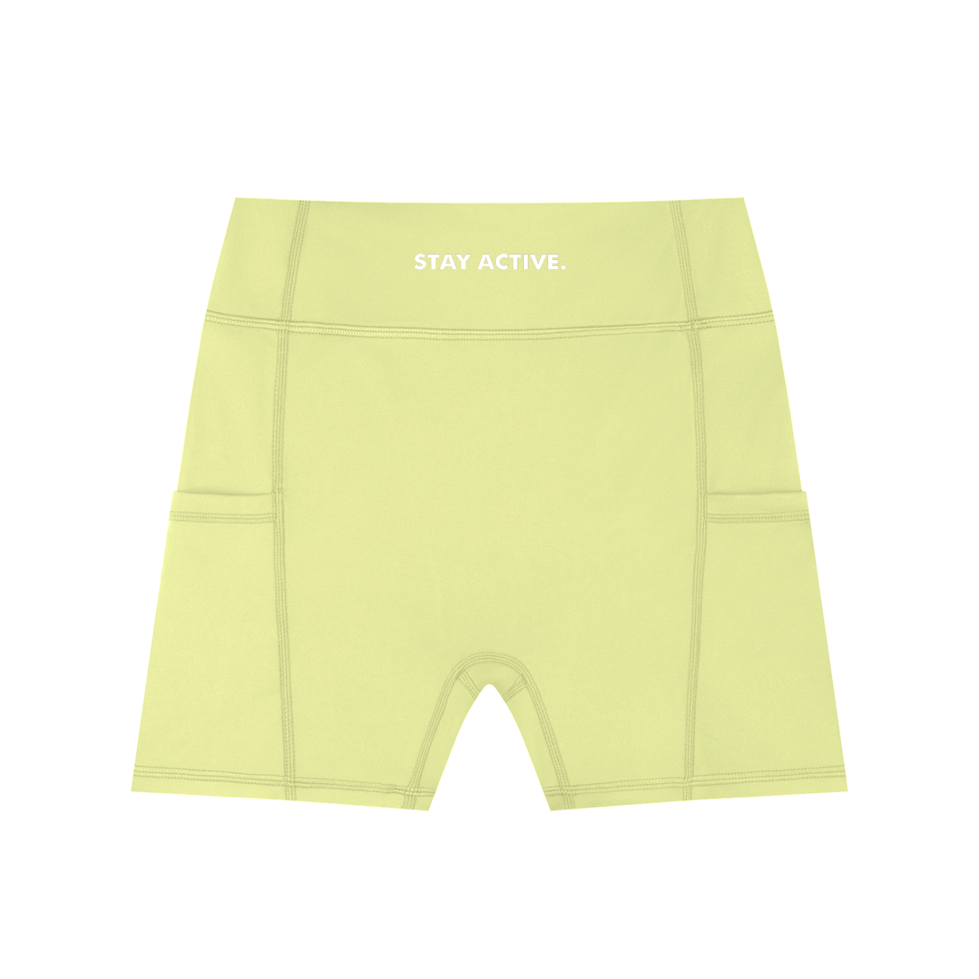 Sweat. Women's High-Waisted Pocket Biker Shorts