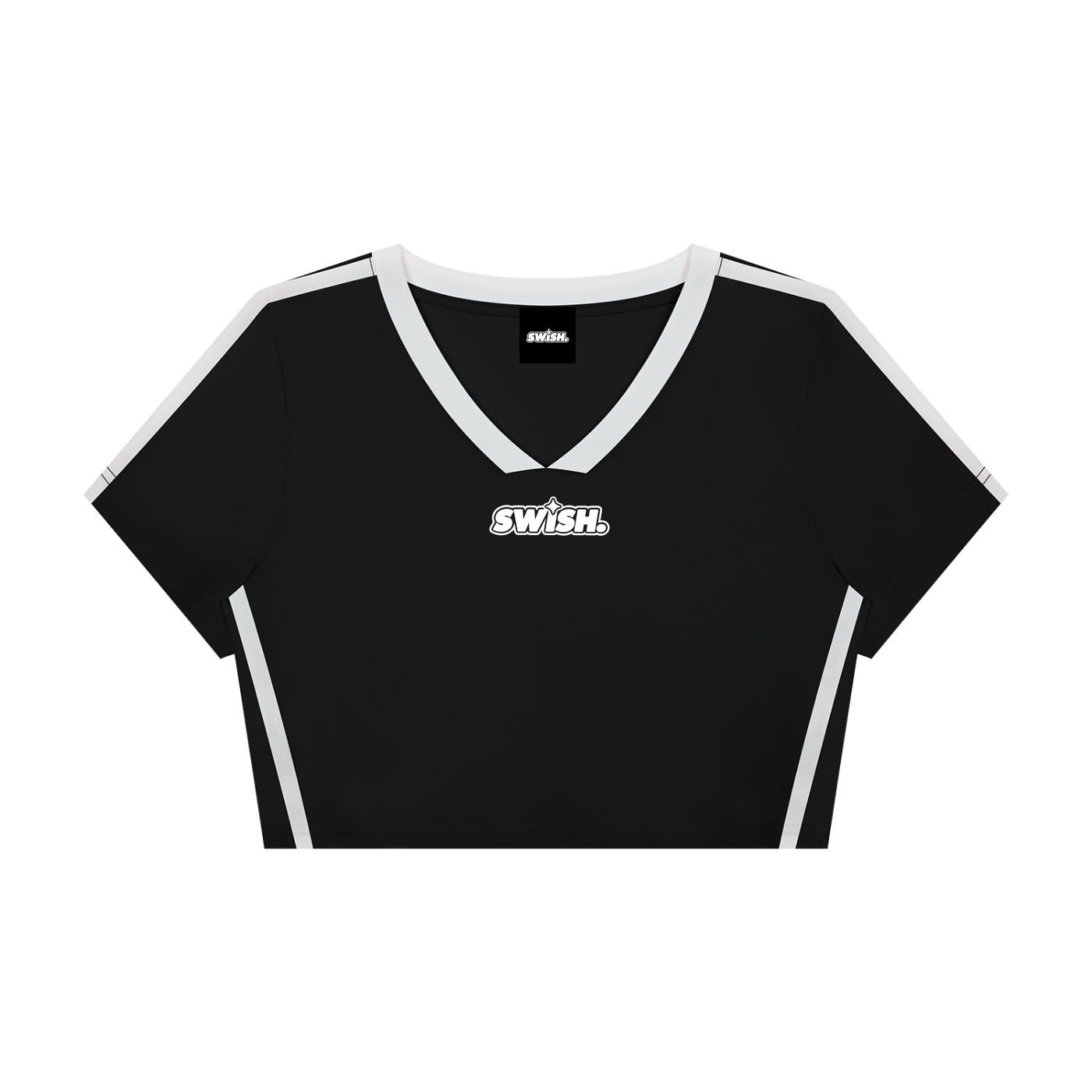 Swish. Women’s Slim Fit Color Block T-Shirt