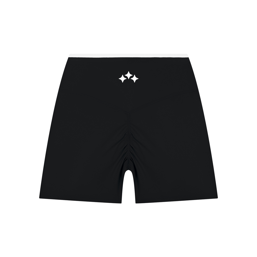 Swish. Women’s High Rise Color Block Yoga Shorts
