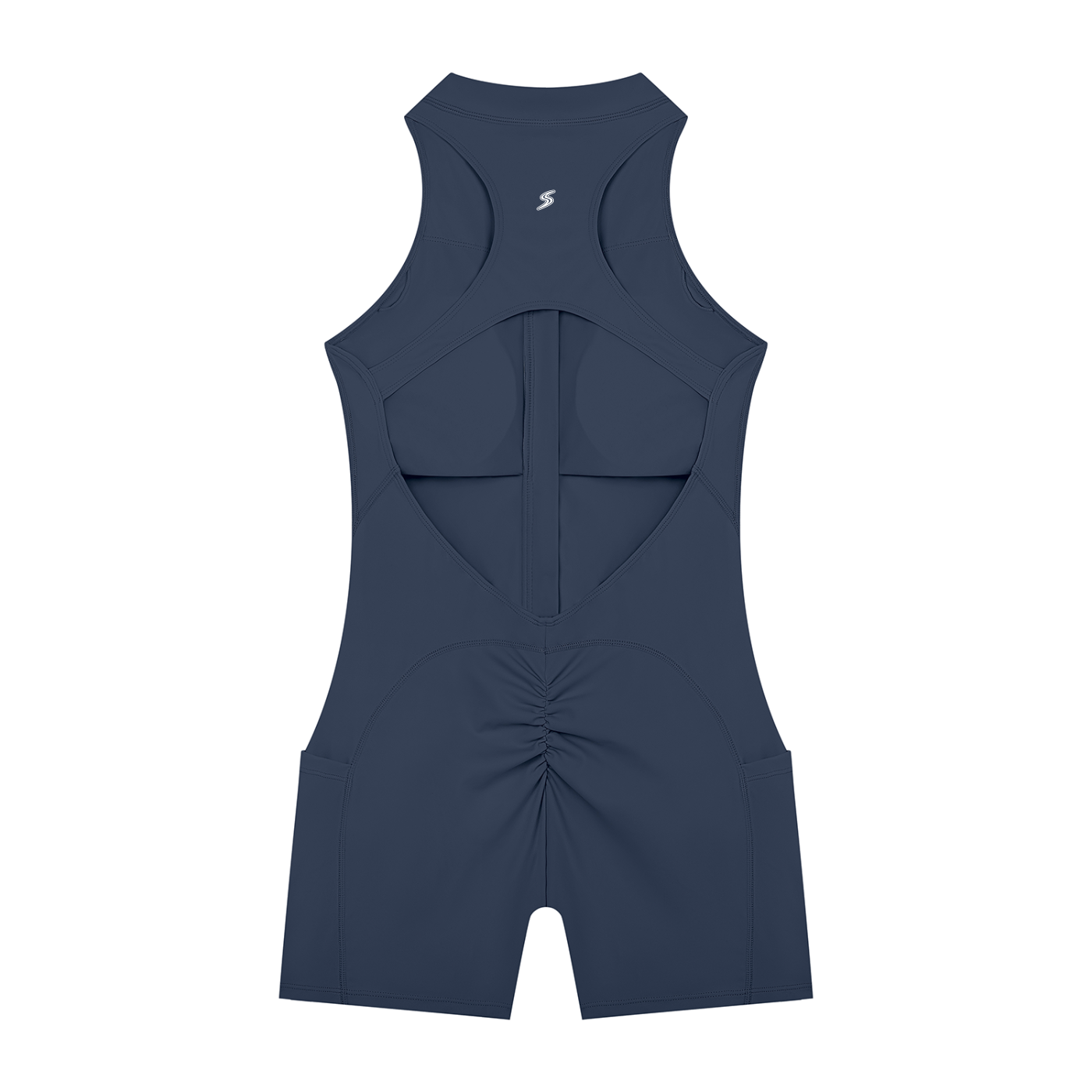 Sweat. Women’s Quarter-Zip Yoga Romper