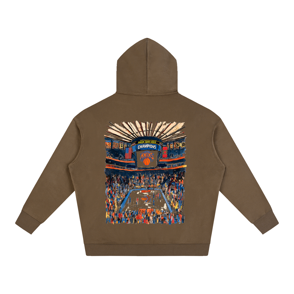 Swish. "New York Champions" Oversize Fleeced Hoodie