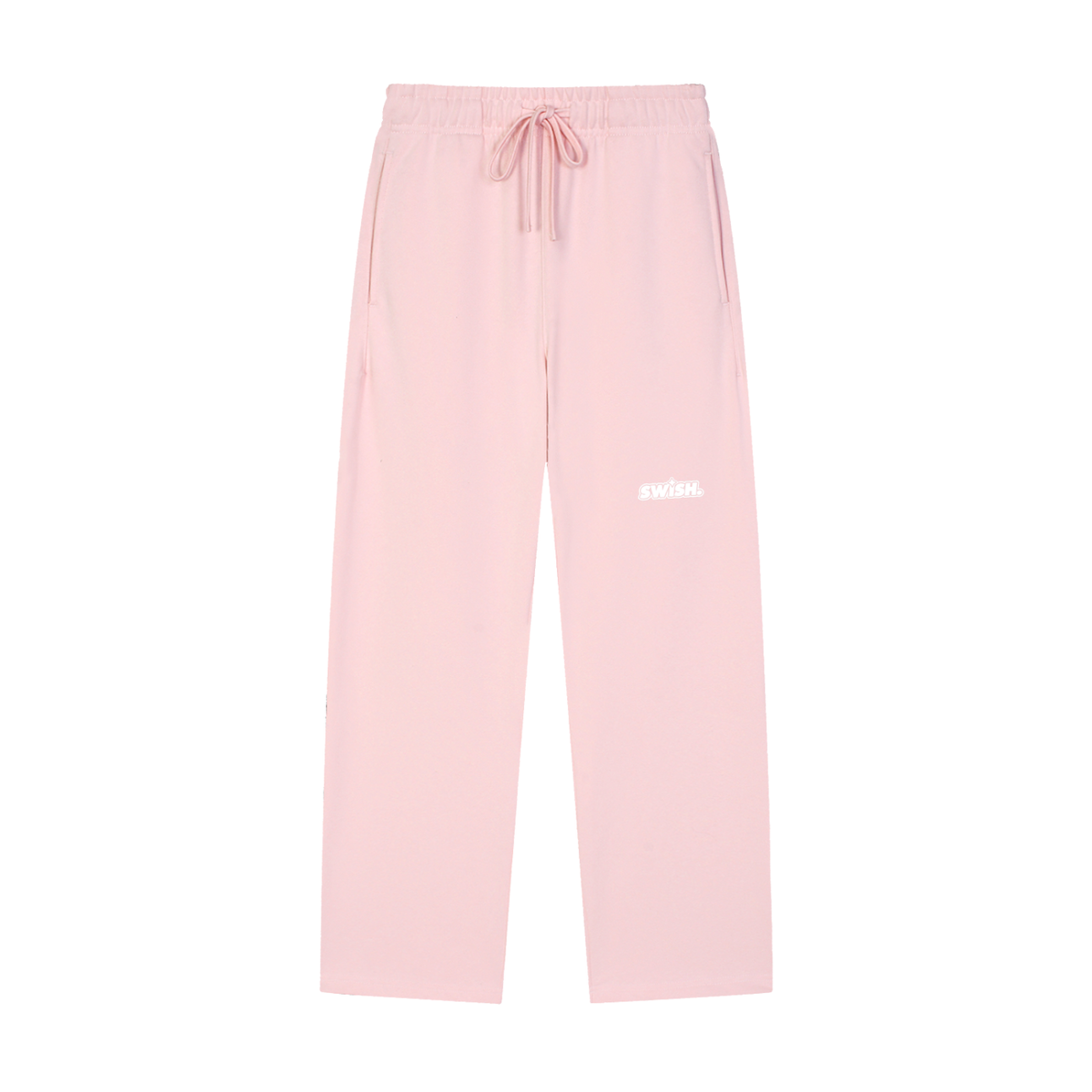 Swish. Solid Color Straight-Leg Sweatpants