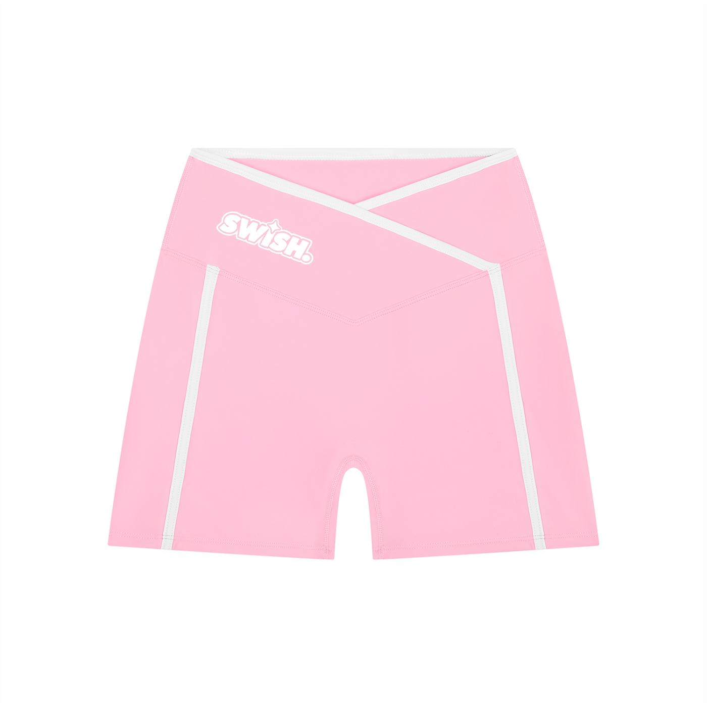 Swish. Women’s High Rise Color Block Yoga Shorts