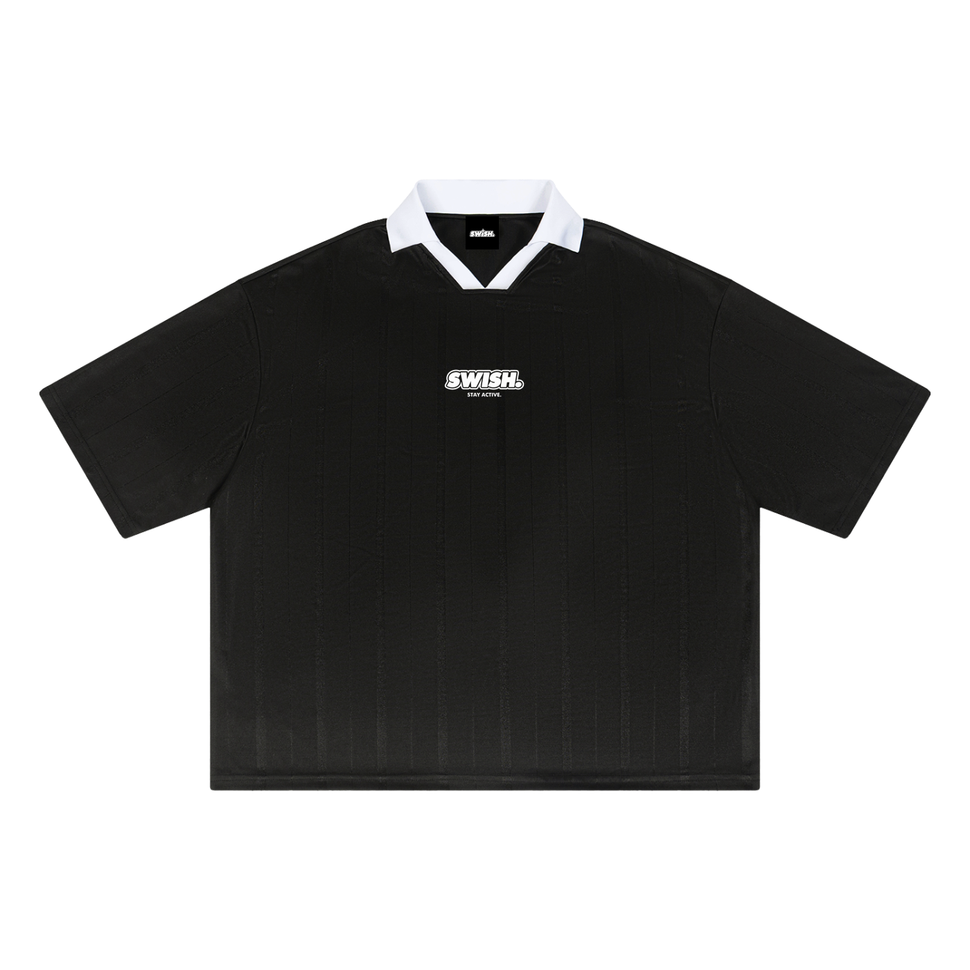 Swish. Unisex Striped Boxy Soccer Jersey