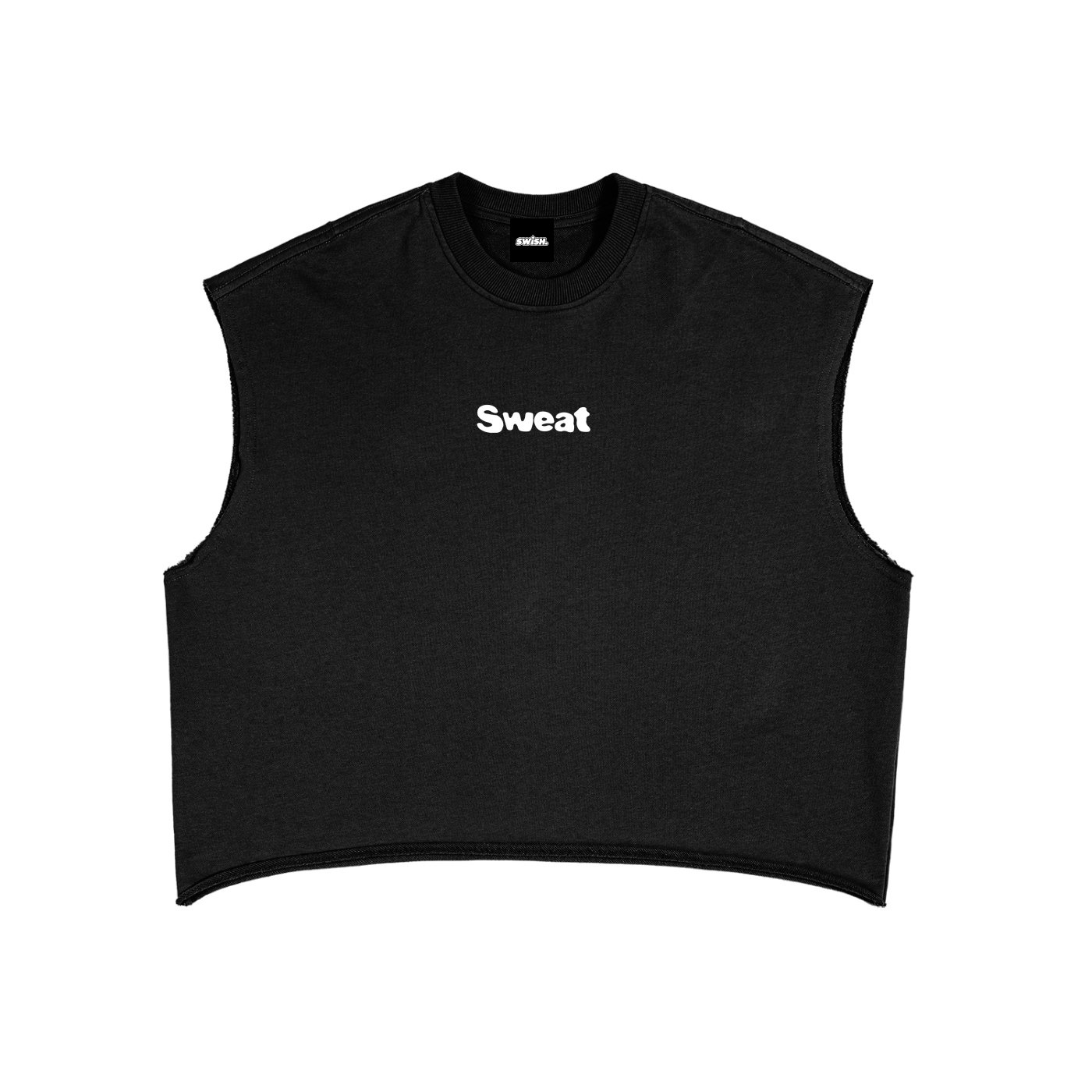 Sweat. French Terry Boxy Tank Top