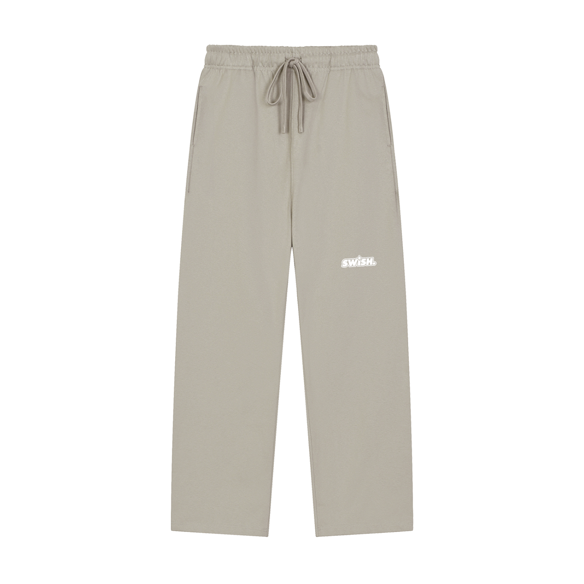 Swish. Solid Color Straight-Leg Sweatpants
