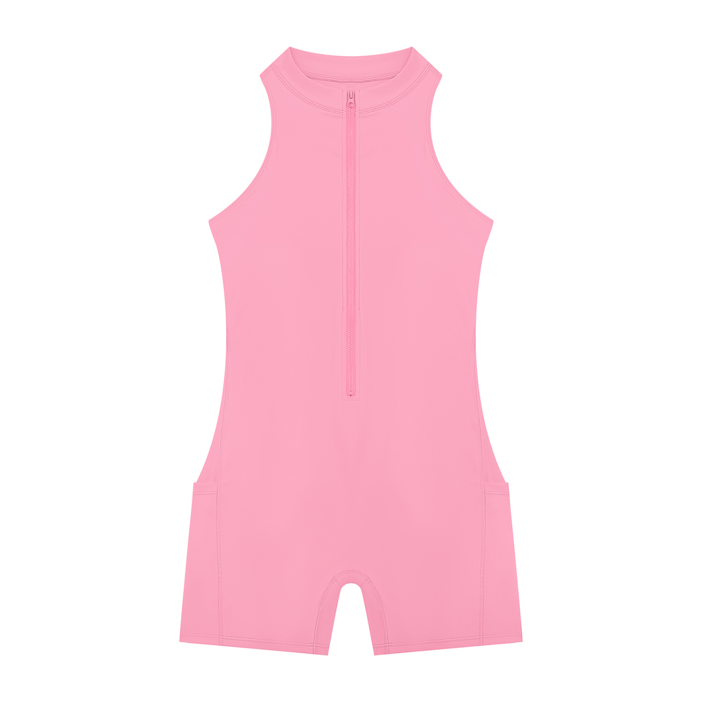 Sweat. Women’s Quarter-Zip Yoga Romper