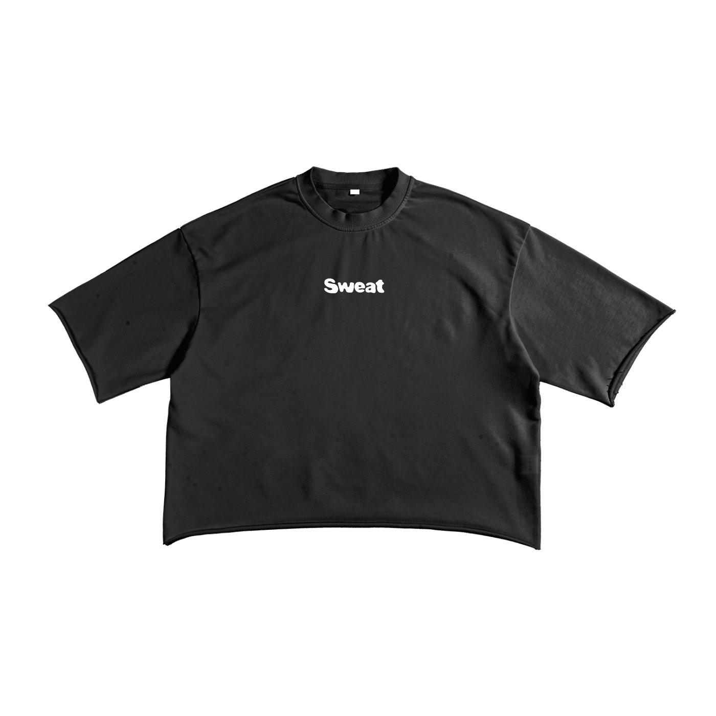 Sweat. French Terry Raw Edge T-Shirt