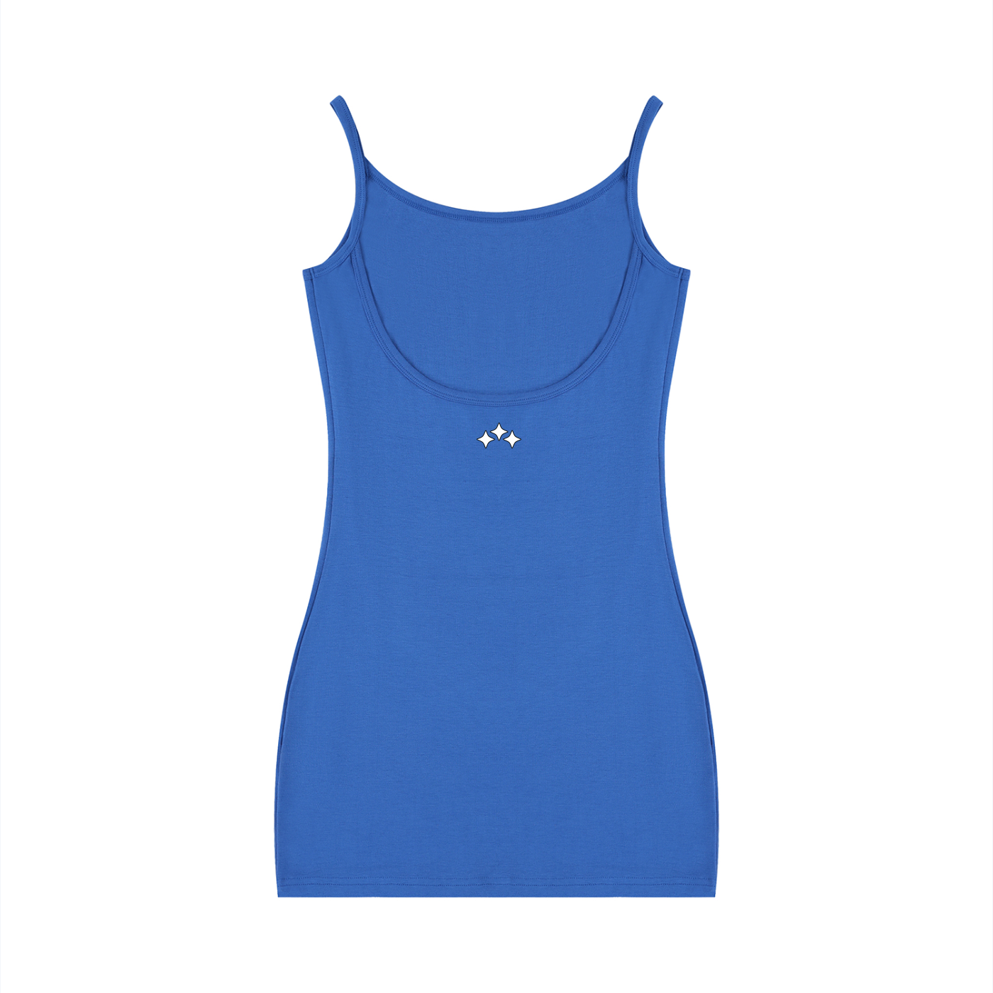 Swish. Women's Solid Tight Sleeveless Dress