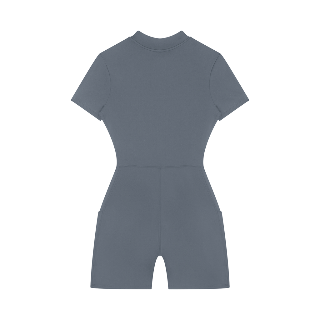 Swish. Women's Quarter-Zip Short Sleeve Romper
