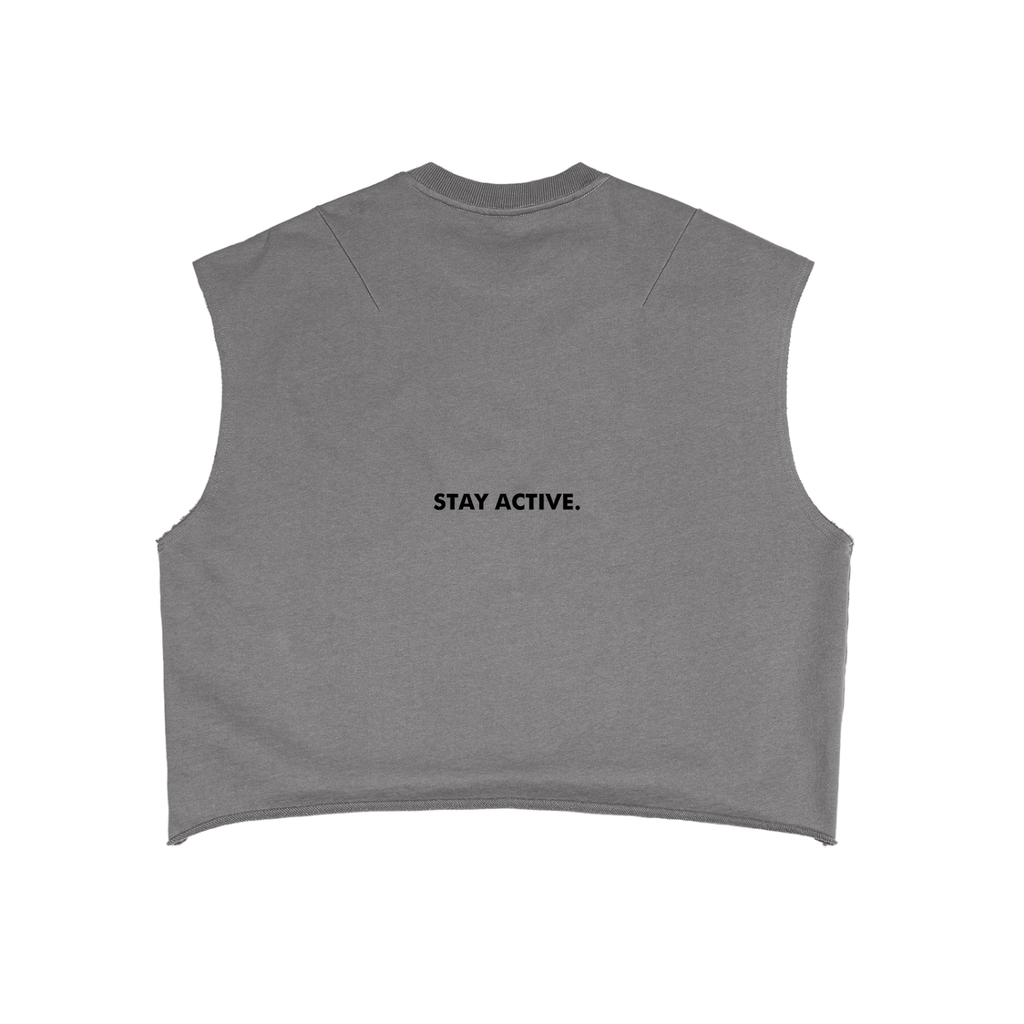 Sweat. French Terry Boxy Tank Top