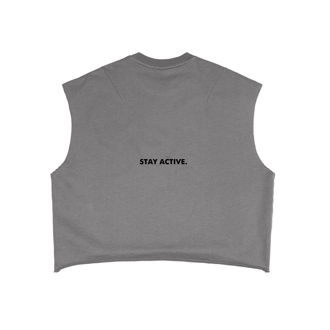 Sweat. French Terry Boxy Tank Top