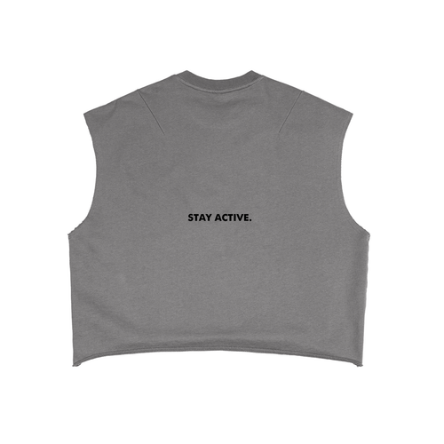 Sweat. French Terry Boxy Tank Top