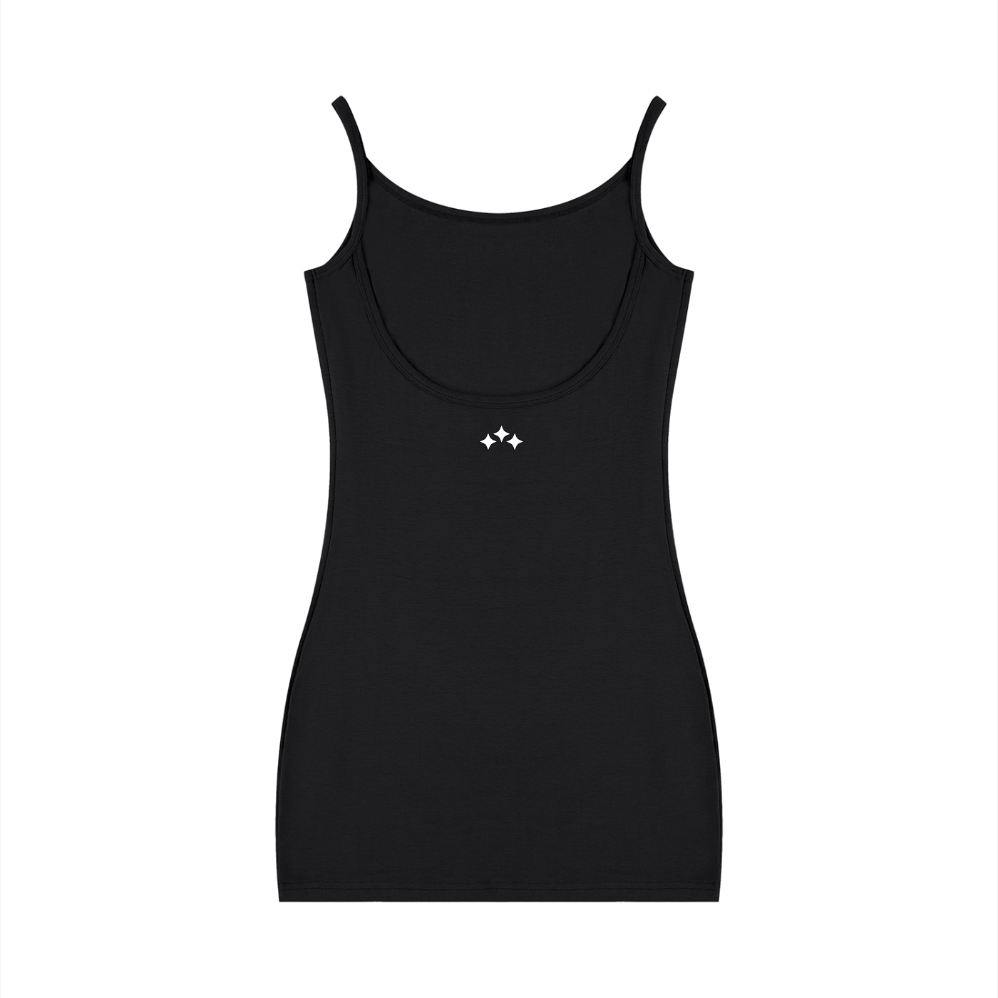 Swish. Women's Solid Tight Sleeveless Dress