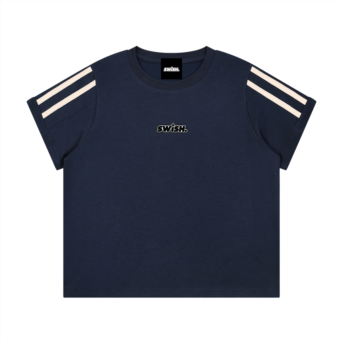 Swish. Women's Varsity Stripe T-Shirt