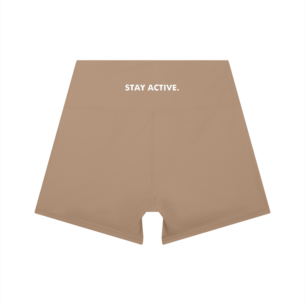 Swish. Women’s High-Waist Color Block Yoga Shorts