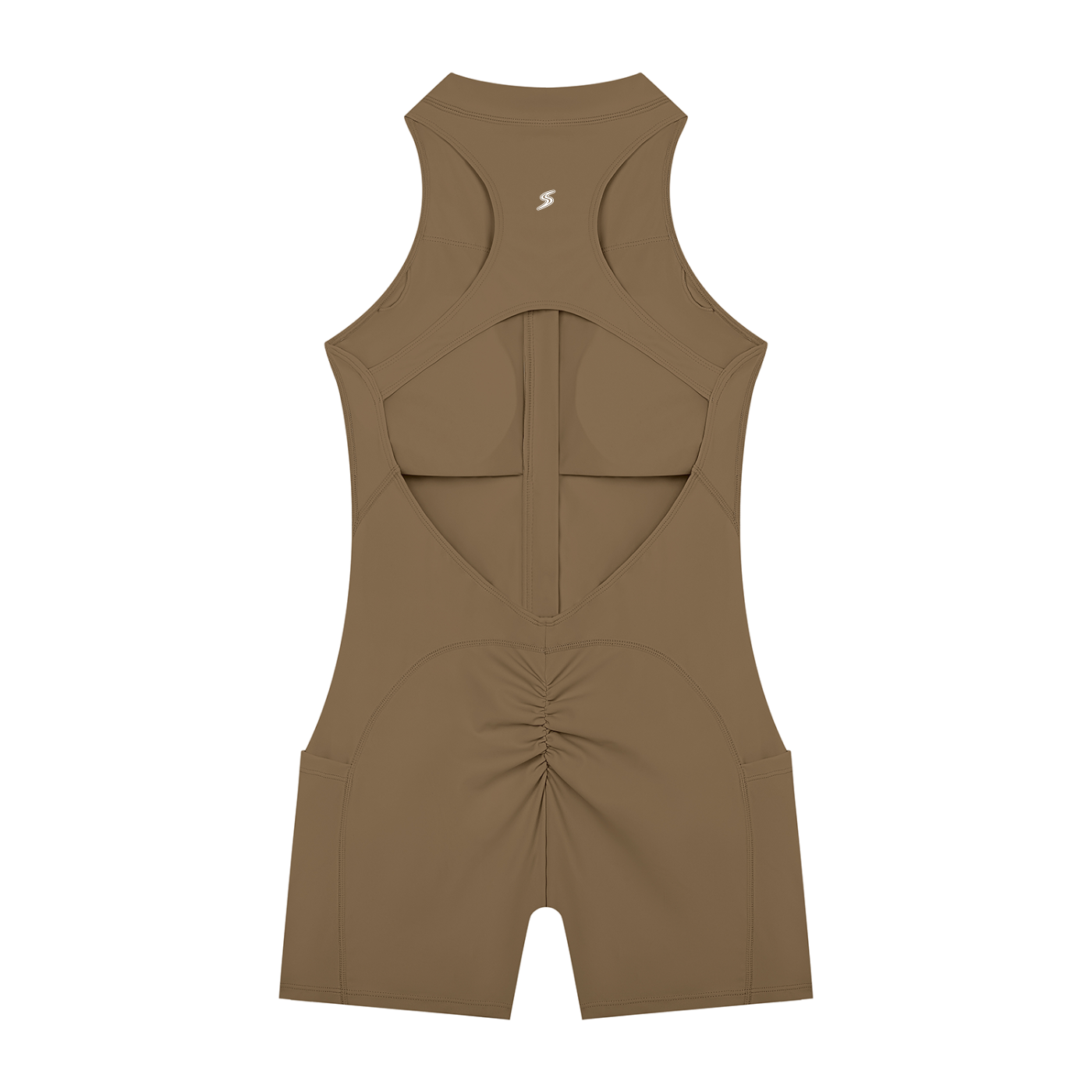 Sweat. Women’s Quarter-Zip Yoga Romper