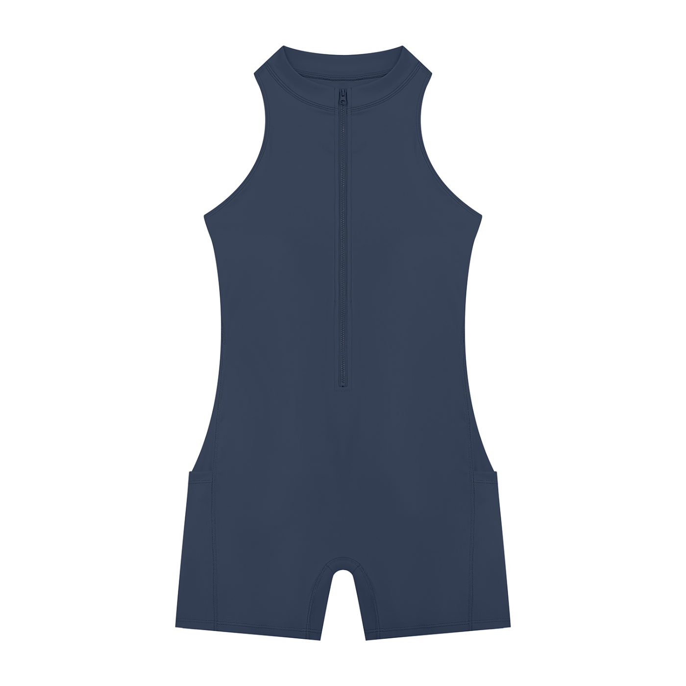 Sweat. Women’s Quarter-Zip Yoga Romper