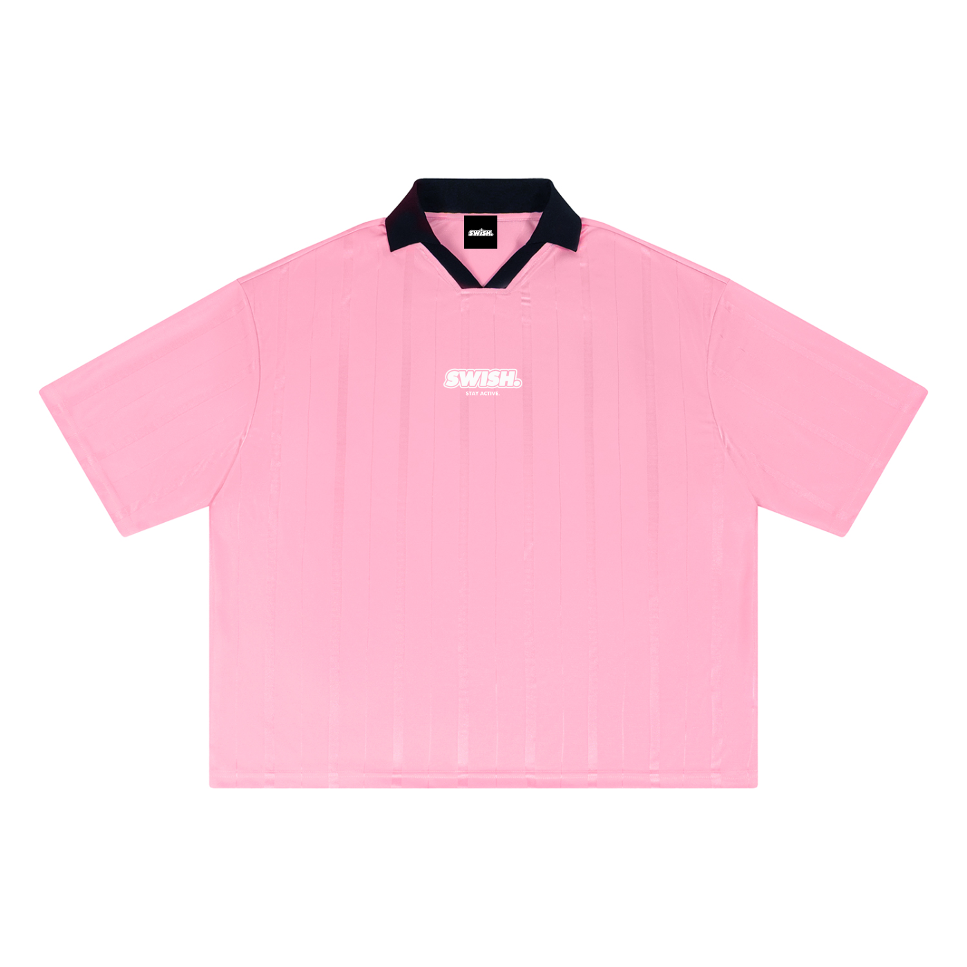 Swish. Unisex Striped Boxy Soccer Jersey