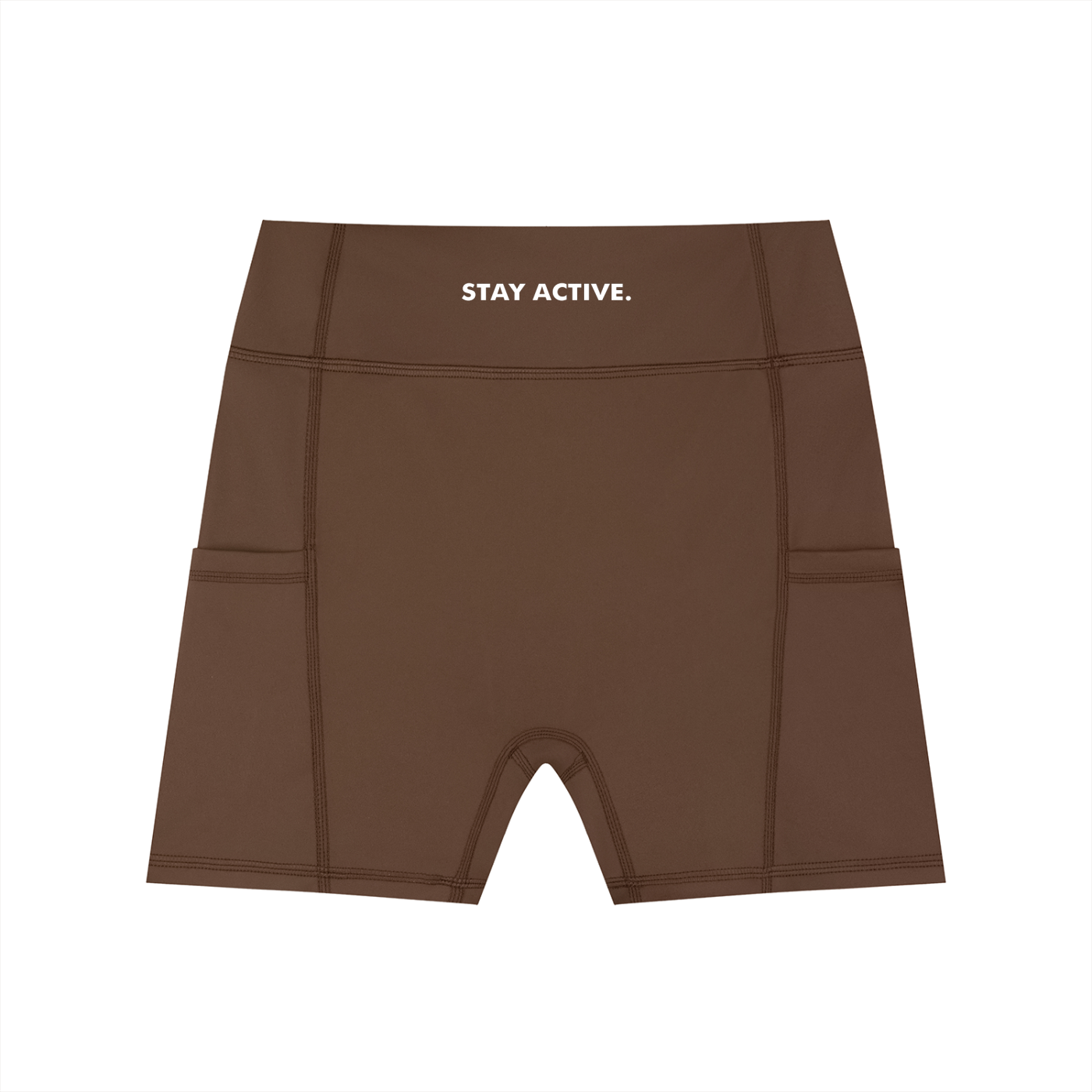 Sweat. Women's High-Waisted Pocket Biker Shorts