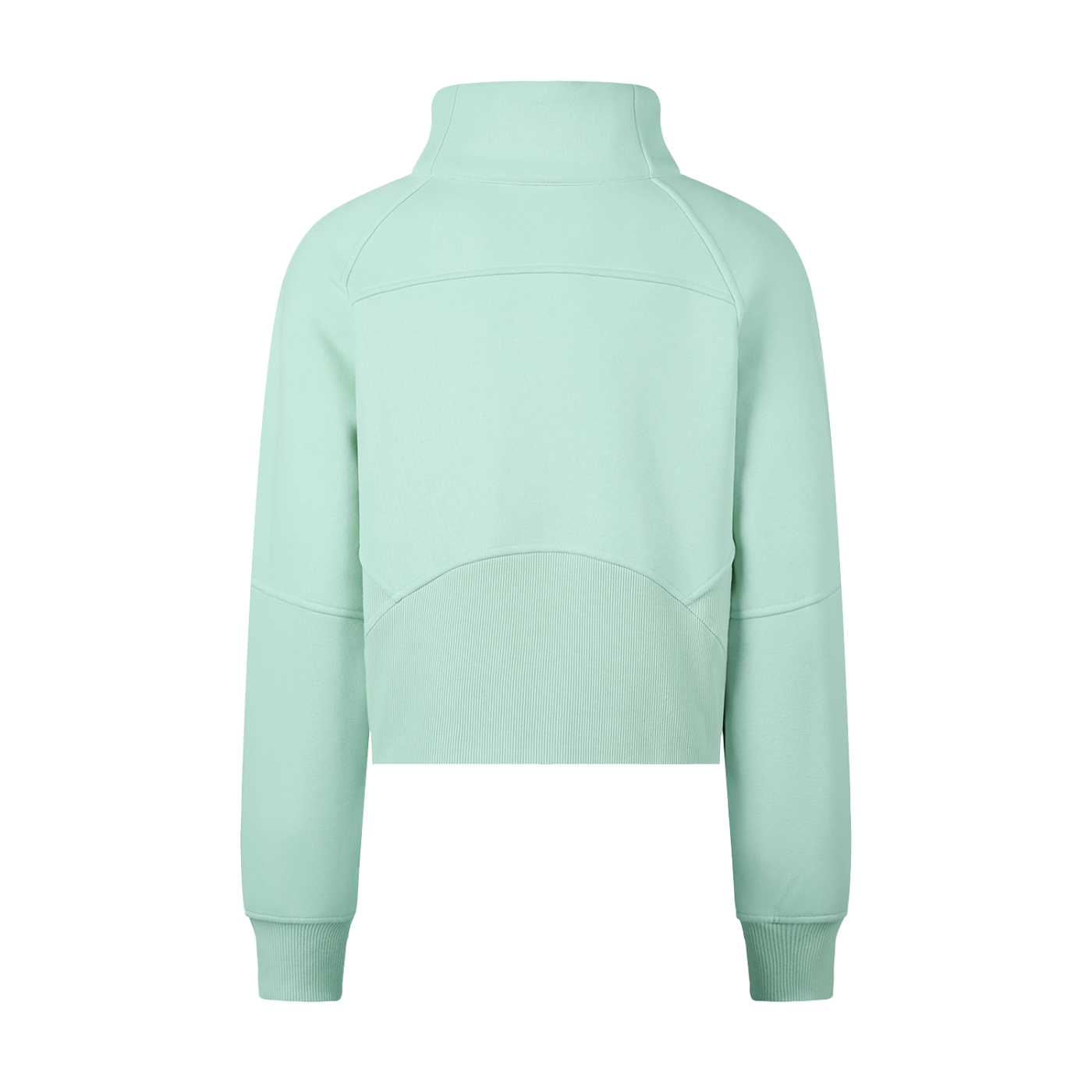 Swish. Women's Cropped Half-Zip Sweatshirt