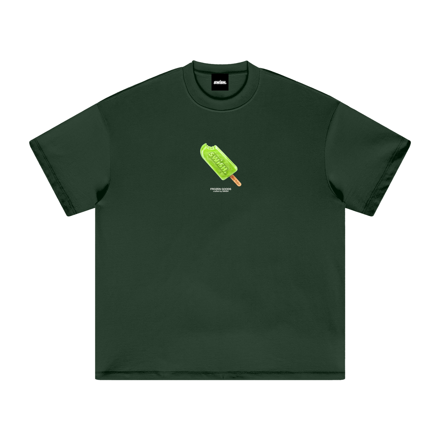 Swish. "Frozen Goods" Heavyweight Earth Tone T-Shirt