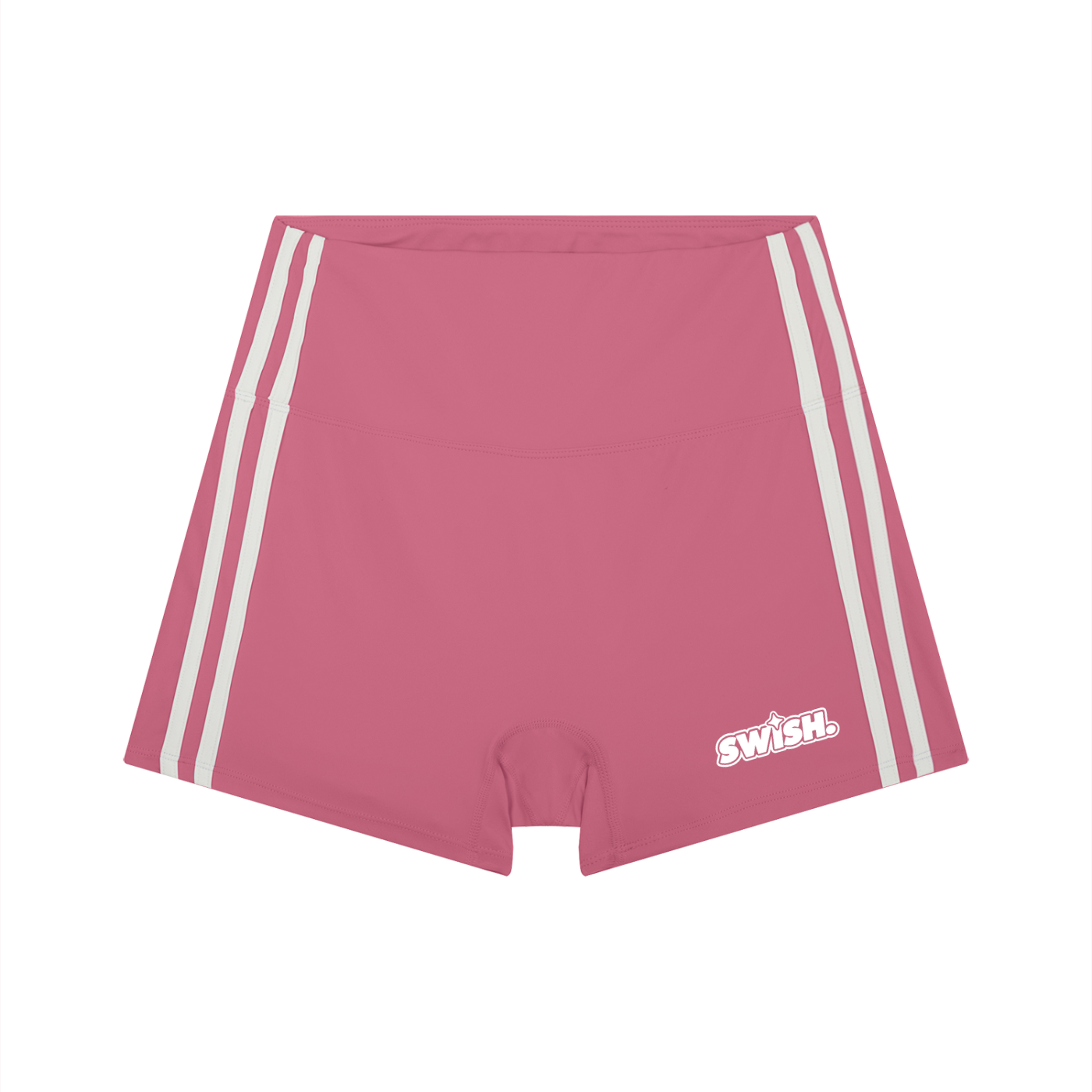 Swish. Women’s High-Waist Color Block Yoga Shorts