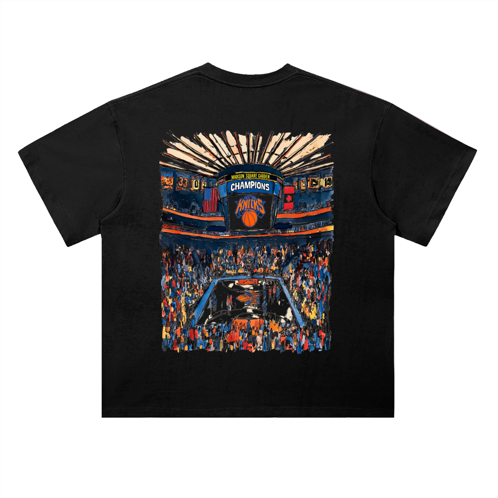 Swish. "New York Champions" Heavyweight Drop Shoulder Cotton T-Shirt