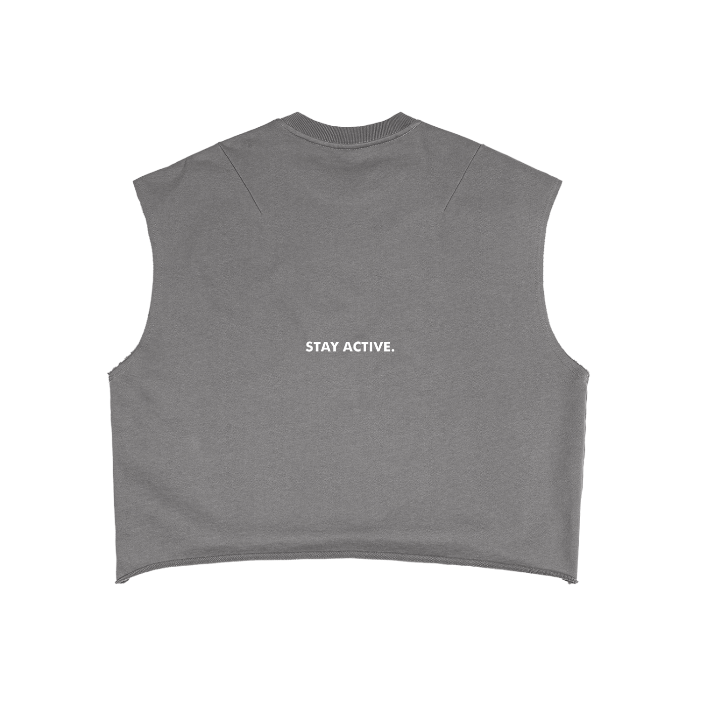 Sweat. French Terry Boxy Tank Top