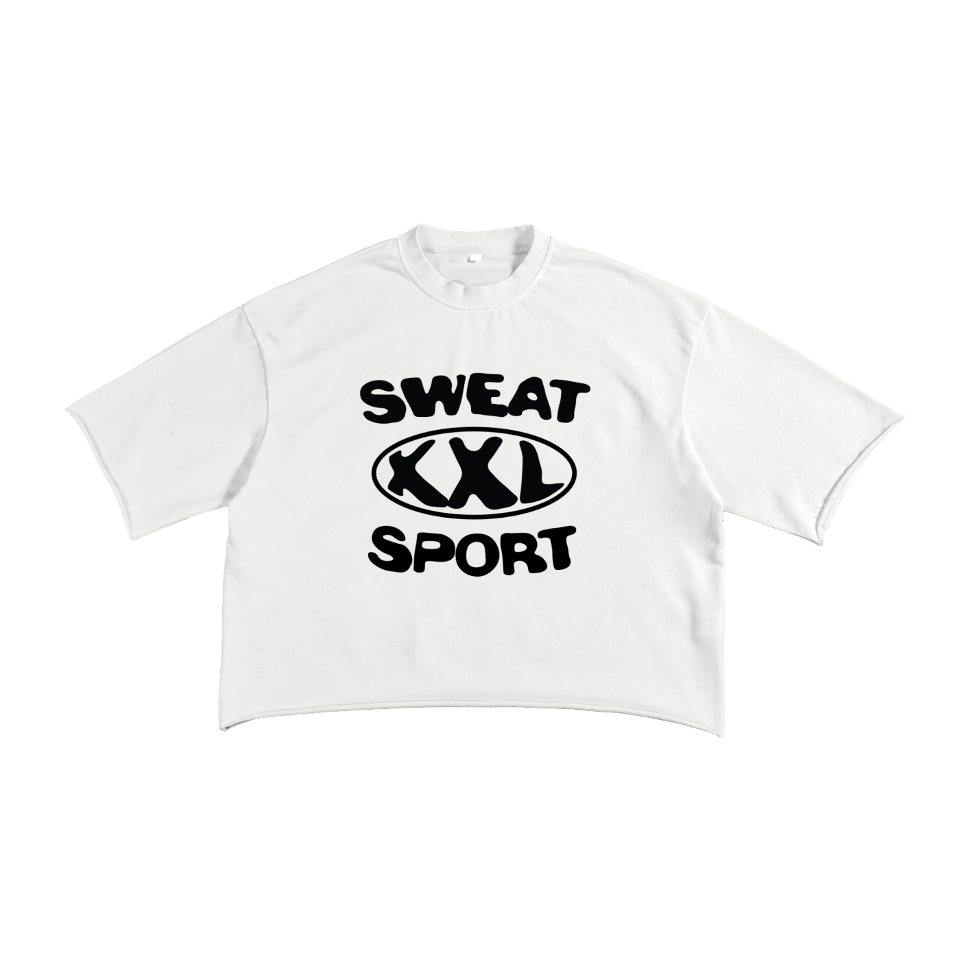 Sweat. Sport French Terry Raw Edge T-Shirt
