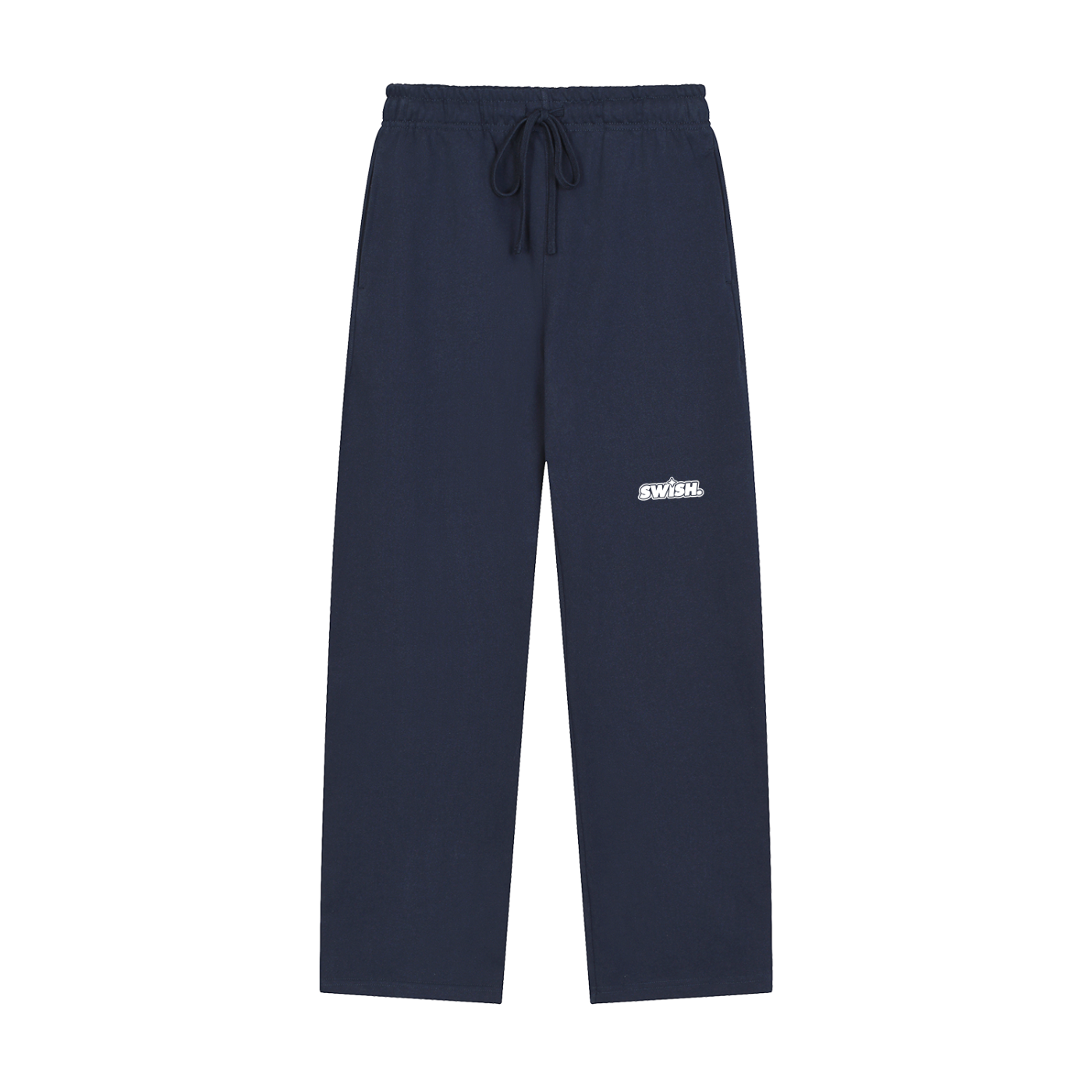 Swish. Solid Color Straight-Leg Sweatpants