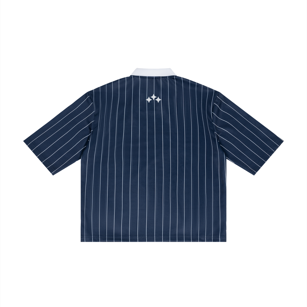 Swish. Unisex Pinstripe Collared Soccer Jersey