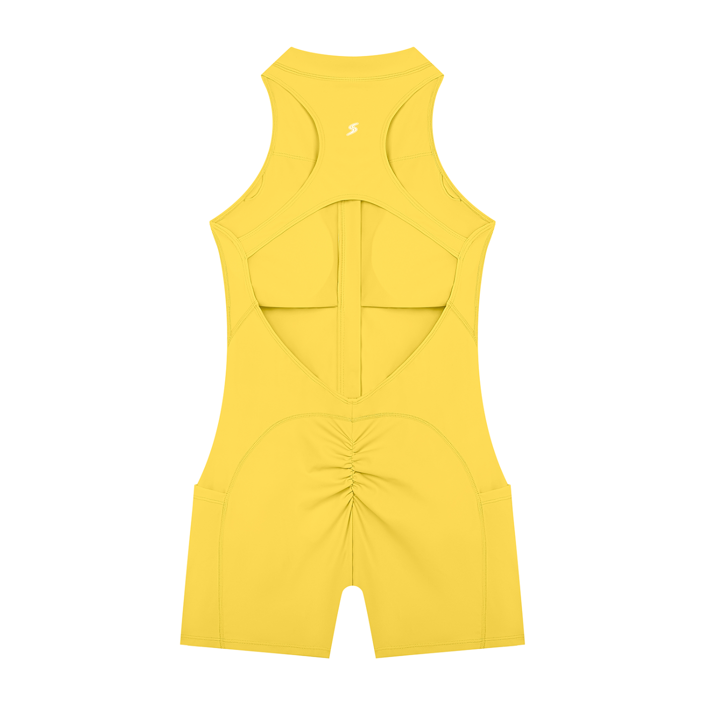 Sweat. Women’s Quarter-Zip Yoga Romper